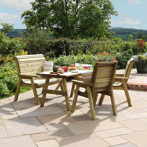 Freya Dining Set-4 Seater