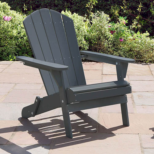 Folding Chair-Dark Grey