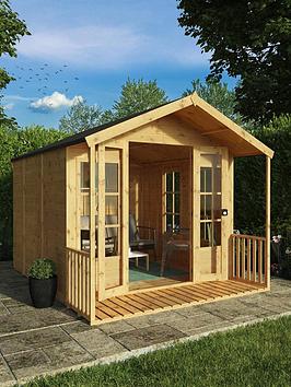 Mercia 10 X 8Ft Premium Traditional Summerhouse - Pefc Certified - Summerhouse Only