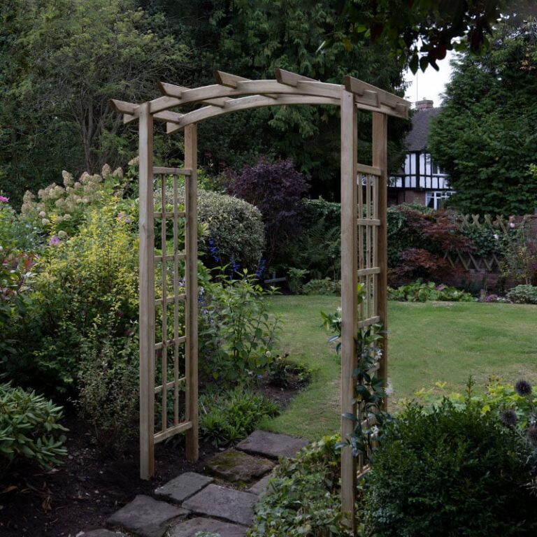 Forest Classic Wooden Dome Pergola Arch (4'5 x 2'4)