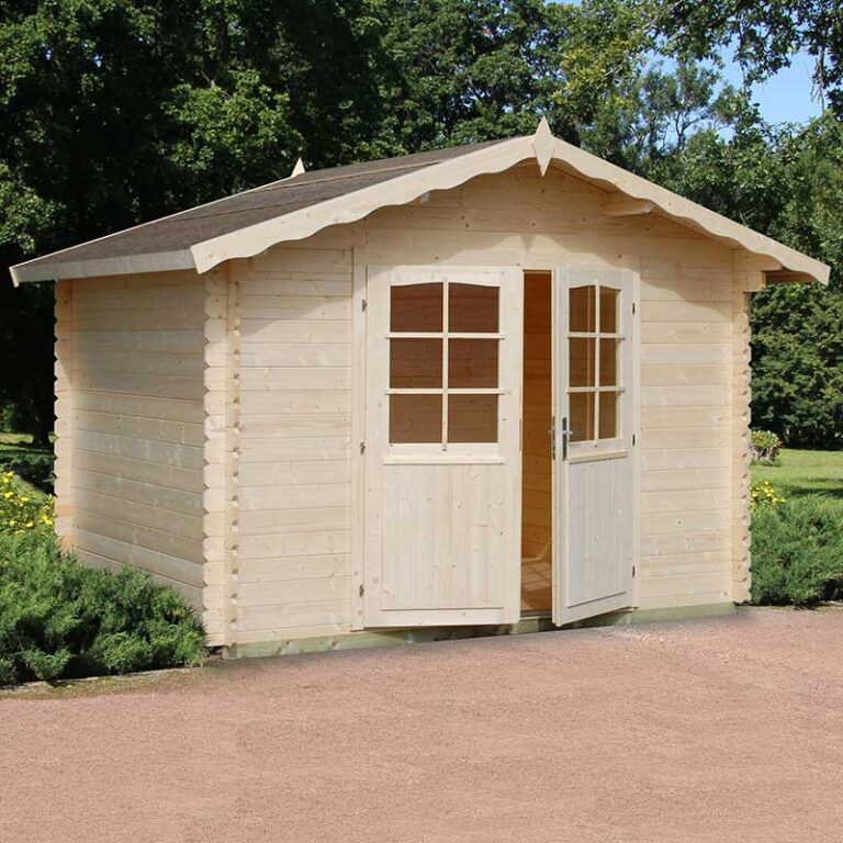 Palmako Vivian 3.3m x 2.7m Log Cabin Summerhouse (28mm)