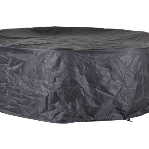 Circular Firepit Table Premium Rattan Furniture Shield Cover - Rattan Direct