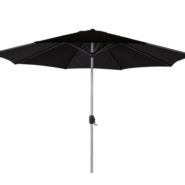 Market Parasol in Black - Rattan Direct