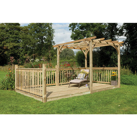 Forest 2.4x4.8m Ultima Pergola Deck Kit
