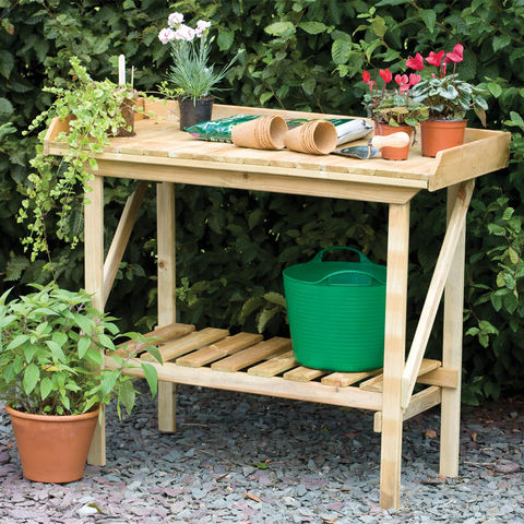 Forest Forest  108 x 52cm Timber Potting Bench