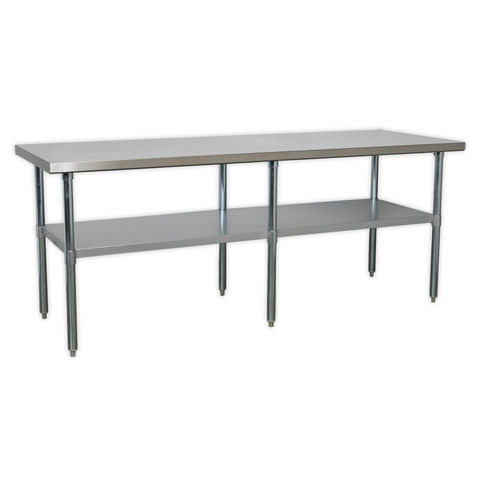 Sealey Sealey AP2184SS Stainless Steel Workbench 2.1m