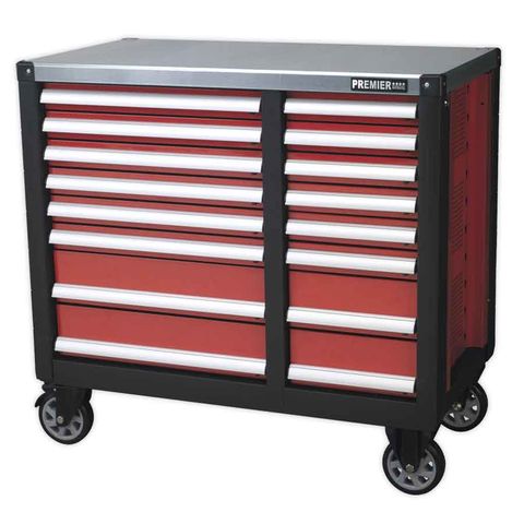 Sealey Sealey AP2416 Mobile Workstation 16 Drawer with Ball Bearing Slides
