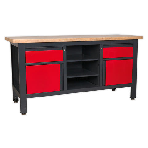 Sealey Sealey AP1905A 2 Drawer & 2 Cupboard Workstation