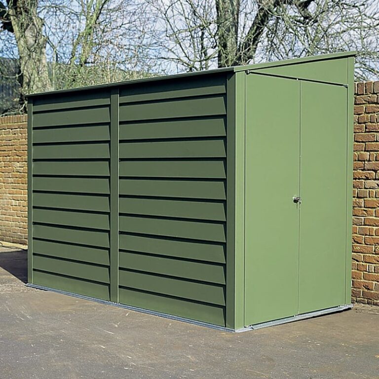 8'8 x 6' Trimetals MCG960 Premium Motorcycle Metal Garage - Security Storage (2.65m x 1.83m)