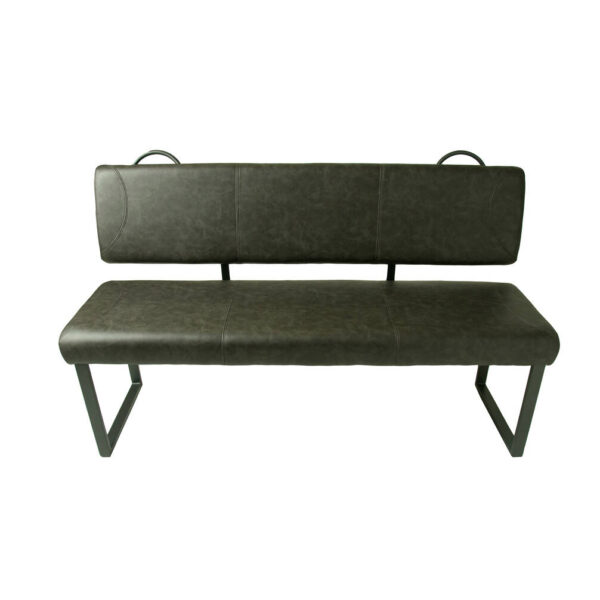 Austin Grey Backseat Dining Sofa Bench, Grey