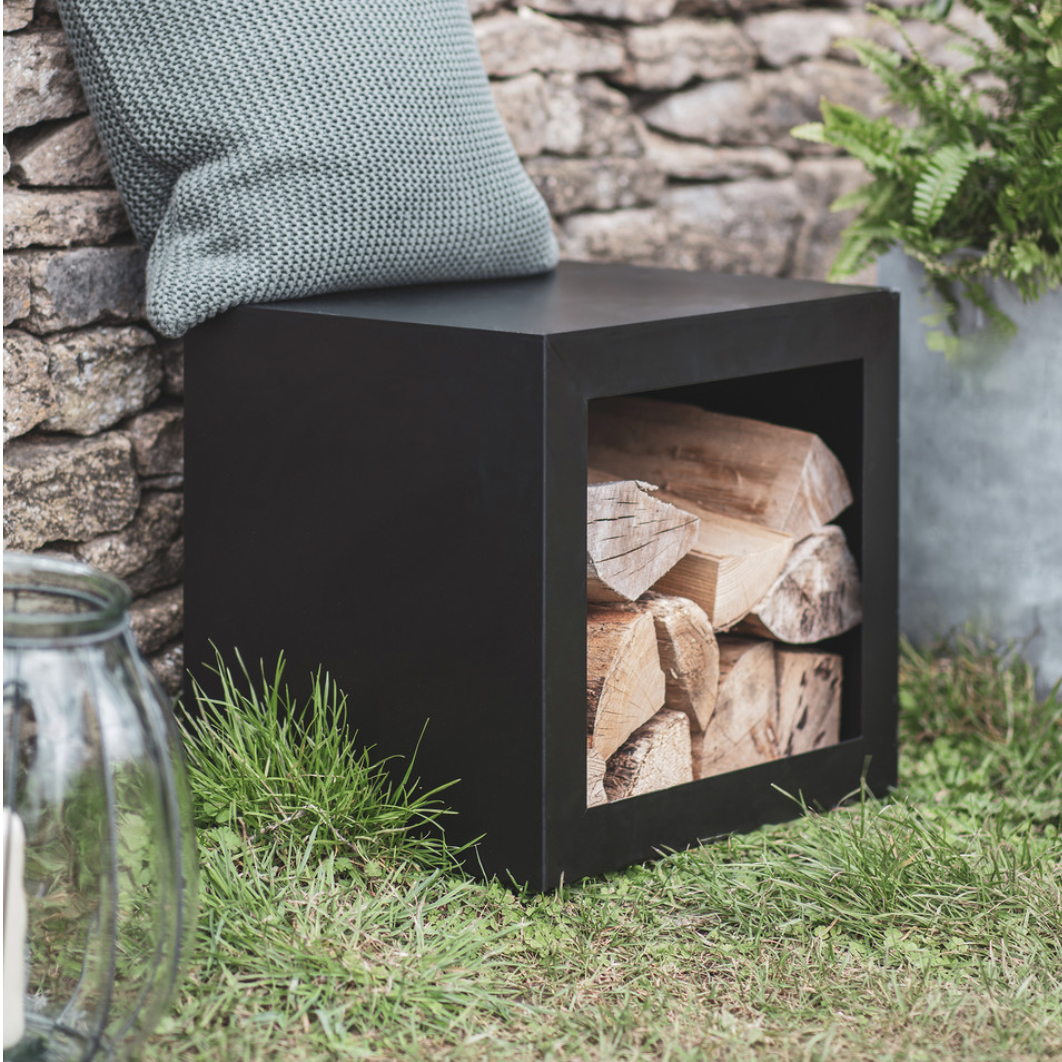 Iron Log Holder Bench Various Sizes