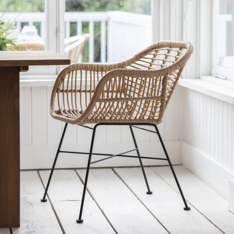 Pair Of Hampstead Dining Chairs, Black/Brown