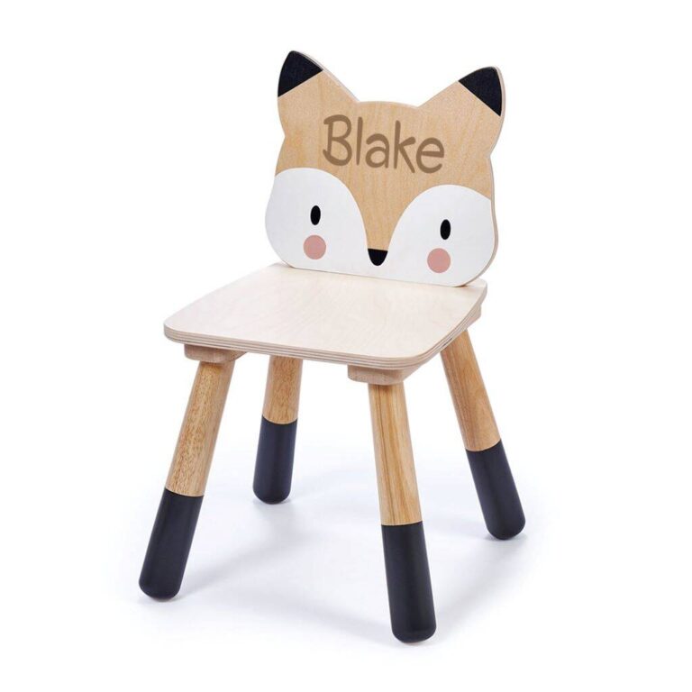 Personalised Forest Fox Chair