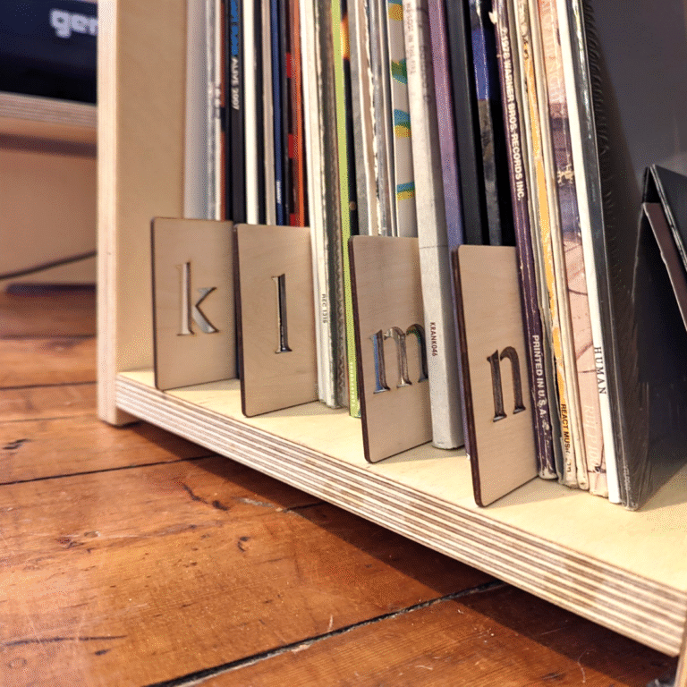 Plywood Record Dividers