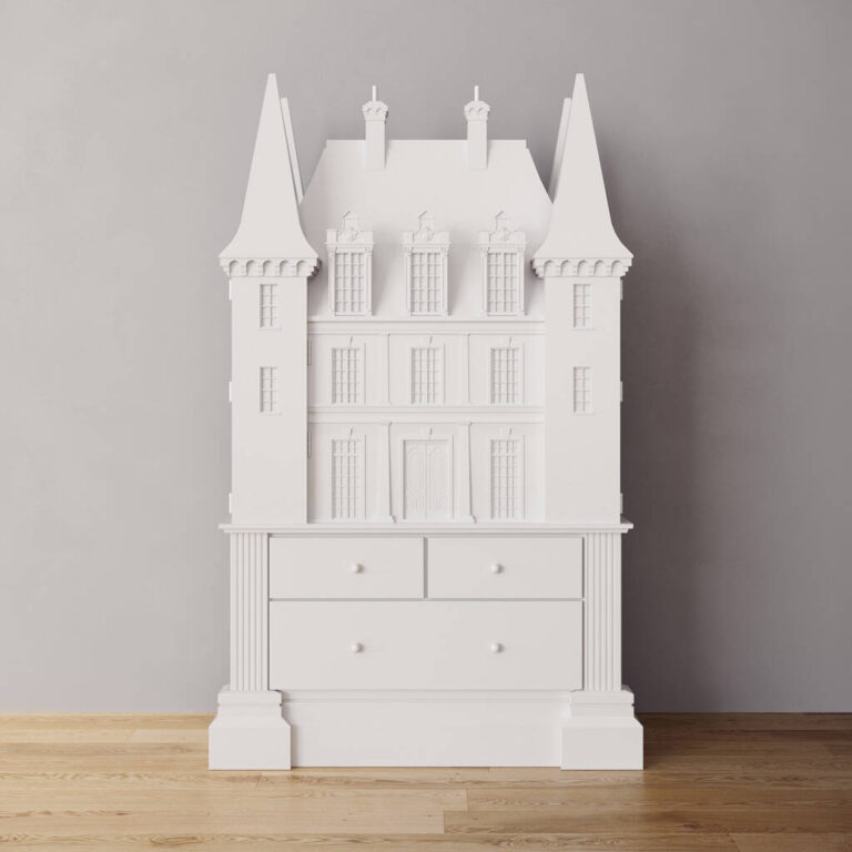 Princess Castle Dresser/Bookcase