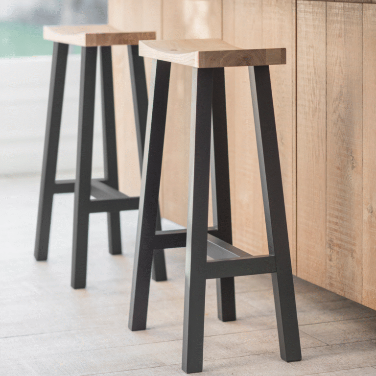 Tall Clockhouse Carbon Stool, Grey/Natural