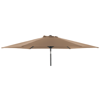 Alexander Rose 3m Aluminium Round Garden Parasol - Taupe