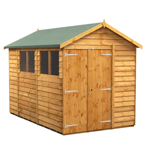 10 x 6 Power Overlap APEX, Double Doors