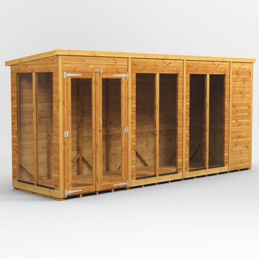 14 x 4 Power Pent Summerhouse