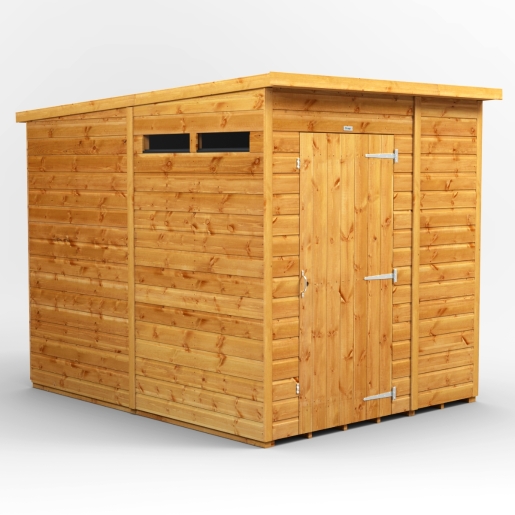 6 x 8 Power Pent Security Shed