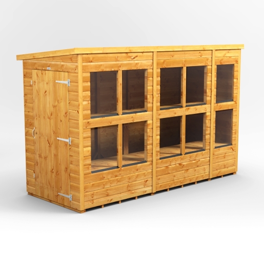10 x 4 Power Pent Potting Shed