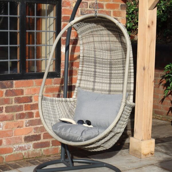 Royalcraft Wentworth Rattan Hanging Pod Chair Natural