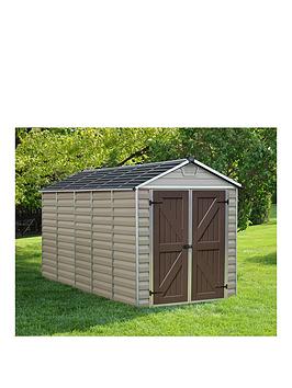 Canopia By Palram Skylight Shed 6X12 Tan