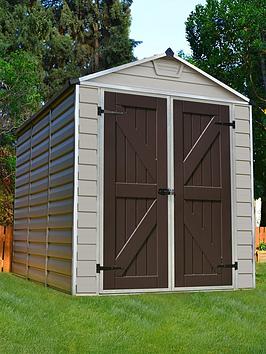 Canopia By Palram Skylight Shed 6X8 Tan