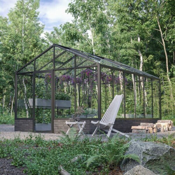 Wall Greenhouse | Aluminum - Greenhouse on Wall