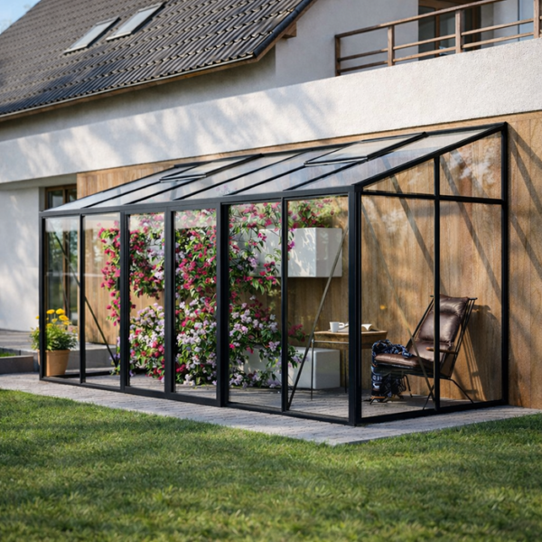 Lean-To Greenhouse | Aluminum - Lean-To Greenhouse