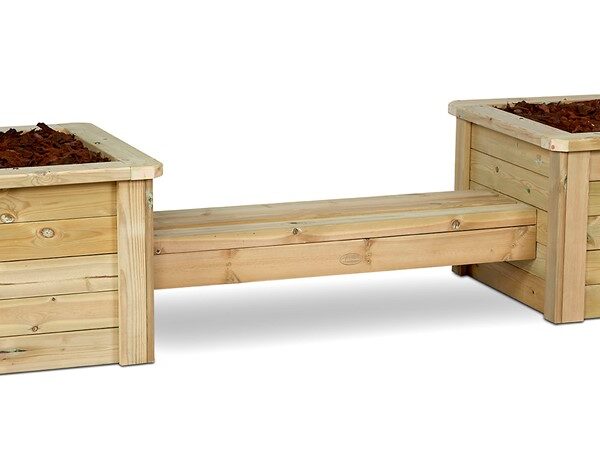 Millhouse Early Years Outdoor Planter and Bench Combo