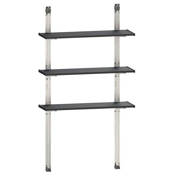 Keter 255492 Shed Shelving Kit 100 - Black