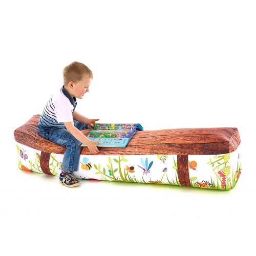 Mini Beast Children's 4 Seater Soft Bench